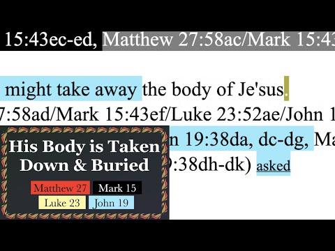 714. It Was the Preparation Day. Mark 15:43, Luke 23:52 & 54, John 19:38 & 42