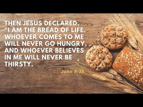 John 6:1-71  - He Must Become Greater: Bread of Life