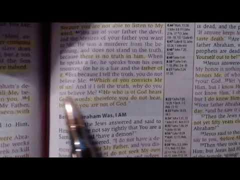 Abraham's seed & Satan's - John 8:37-47 NKJV - 6-9-2021