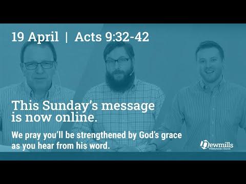 Sunday 19 April | Acts 9:32-42