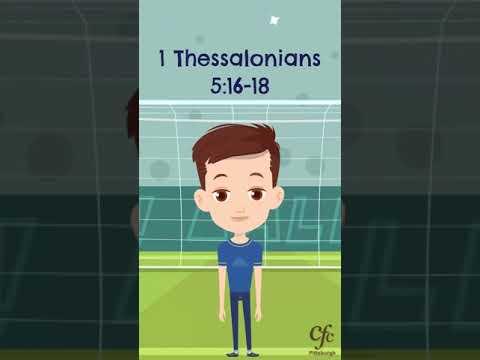 Memory Verse - 1 Thessalonians 5:16-18