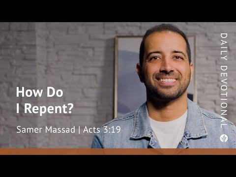 How Do I Repent? | Acts 3:19 | Our Daily Bread Video Devotional