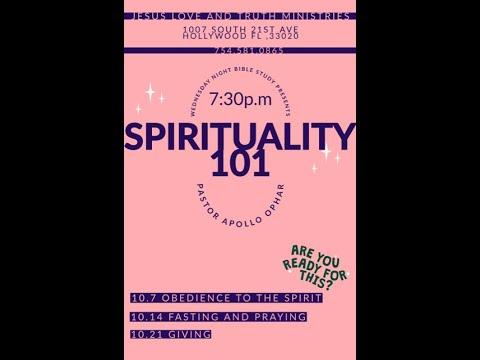 Spirituality 101 - Part 1Obedience to the Spirit | Pastor Apollo| Zephaniah 3:1-10