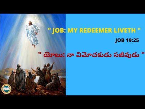" JOB: MY REDEEMER LIVETH " JOB 19:25