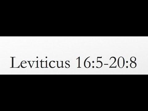 Reading of the KJV Bible (Leviticus 16:5-20:8)