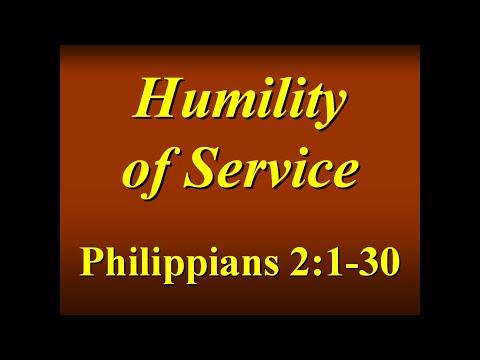 FBCAJ - Sermon: 1/17/21 - Philippians 2:1-30 - Humility of Service