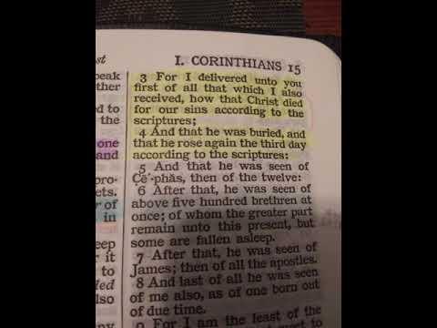 The Gospel is NOT your lifestyle (Remember 1 Corinthians 15:1-4)