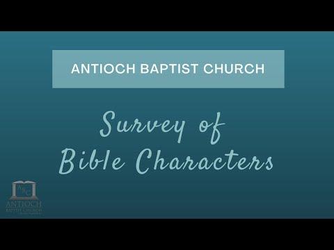 Survey of Bible Characters - Gideon: The Confident Judge (Judges 6:1-40 through Judges 8:1-35)