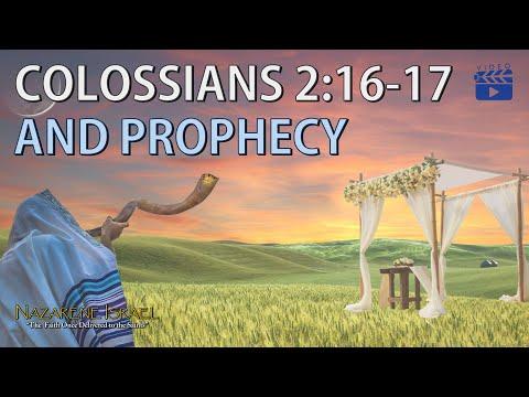 Colossians 2:16-17 and Prophecy