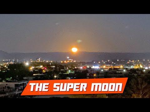 The Super Moon Illusion | Isaiah 30:26 Captured on a Sony, iPhone & Samsung