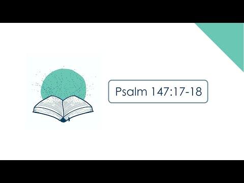 Als Hij de wind laat waaien - Psalm 147:17-18 - Samen Bijbelteksten Zingen