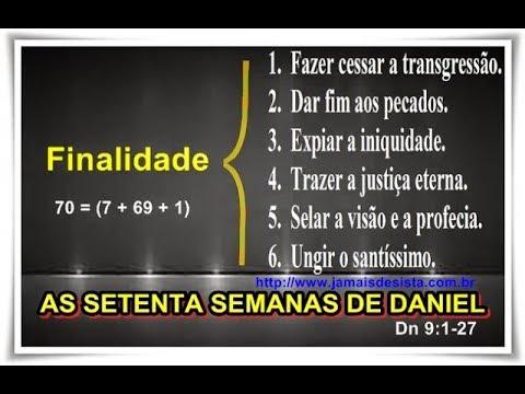 Daniel 9:1-27 - AS SETENTA SEMANAS DE DANIEL