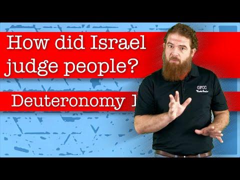 How did Israel judge people? - Deuteronomy 19:15-21