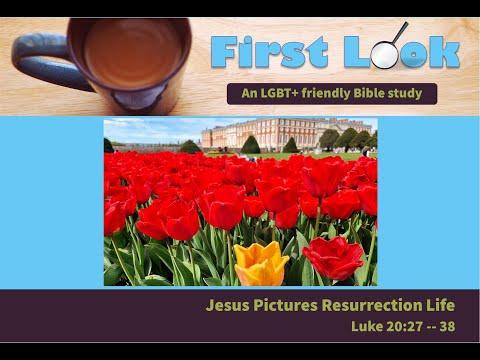 First Look Bible Study - Luke 20:27 - 38