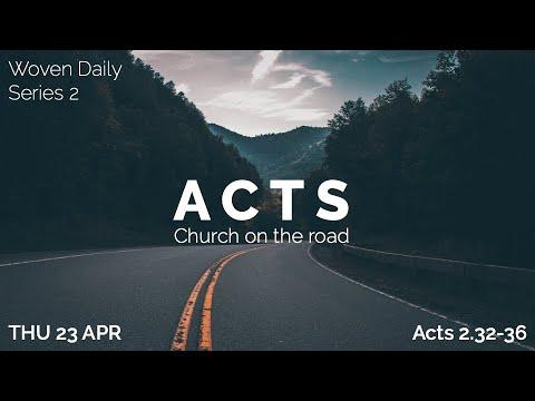 10. Woven Daily - Acts 2:32-36