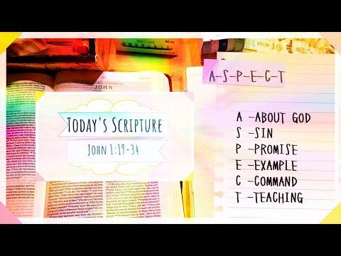 Teens bible study | Diving Deeper into Bible | John 1: 19-34| #Singaporestudent #vlog3