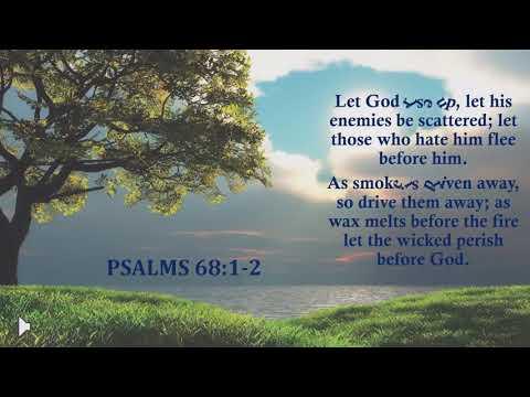 PSALMS 68:1-2, HE IS A MIGHTY GOD !!????????