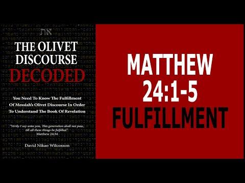 The Olivet Discourse Matthew 24:1-5