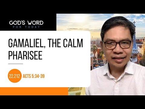 22.212 | Gamaliel, The Calm Pharisee | Acts 5:34-39 | God's Word for Today with Pastor Nazario Sinon
