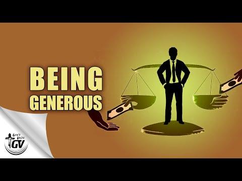 Being Generous || ఉదార స్వభావం కలిగి ఉండుట || Psalms 68:5
