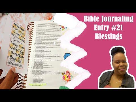 BIBLE JOURNALING || ENTRY #21 || BLESSINGS || DEUTERONOMY 28:6