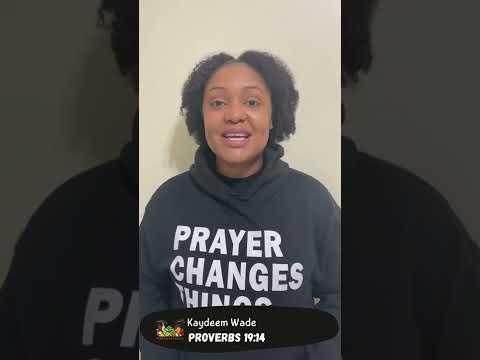 Crunch Minute with Kaydeem Wade || Proverbs 19:14 || Feeding Our Souls
