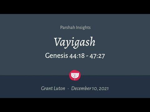 "Vayigash" (Genesis 44:18-47:27) | December 10, 2021