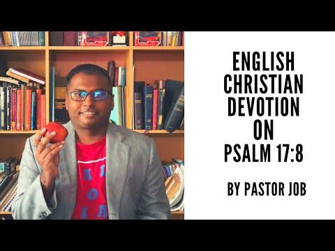 English Christian Devotion on Psalm 17:8 by Pastor Job
