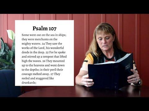 Day 118 - Psalm 107: 23-43