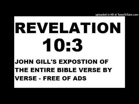 Revelation 10:3 - John Gill's Exposition of the Entire Bible Verse by Verse