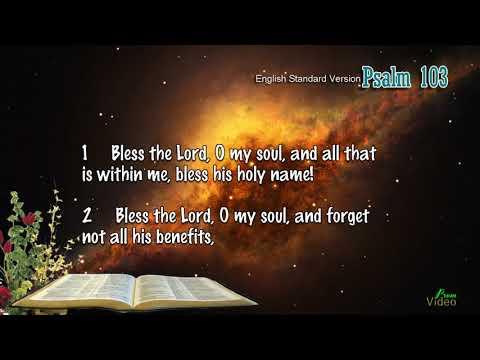 PSALM 103:1-22 ENGLISH STANDARD VERSION | THE BOOK OF PSALM | PSALM 1-150.