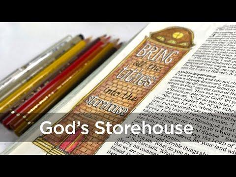 Bible Journaling: The Storehouse Malachi 3:10