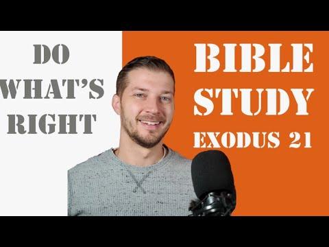 Doing what's Right and Good || Bible Study Exodus 21:28-36