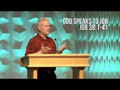Job 38:1-41, God Speaks To Job