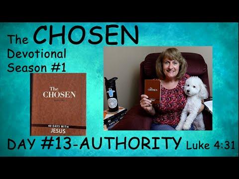 The Chosen Season 1 Devotional Day #13 “AUTHORITY” Read by Nancy Stallard Luke 4:31-32