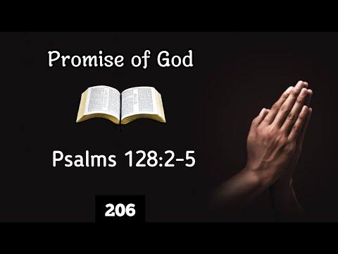 Promise of God- Psalms 128:2-5