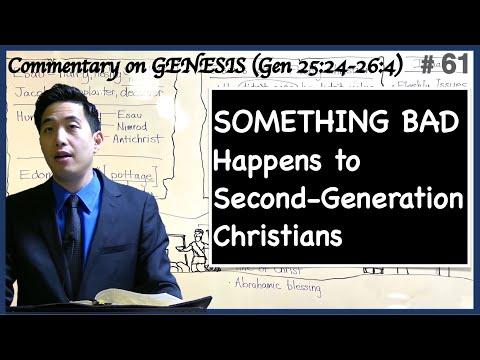 SOMETHING BAD Happens to Second-Generation Christians(Genesis 25:24-26:4) | Dr. Gene Kim