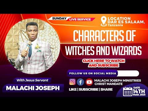 CHARACTERS OF WITCHES AND WIZARDS (PROVERBS 6:12-19)