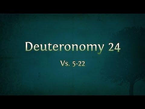 Deuteronomy 24:5-22
