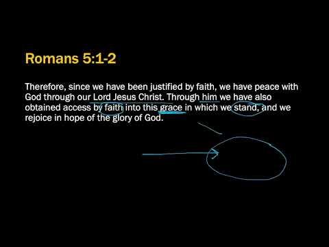 Romans 5:1-2 - We Have Peace!