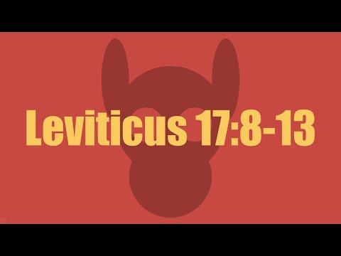 Leviticus 17-8:13