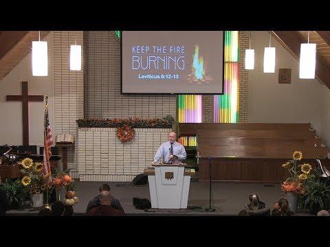 Keep the Fire Burning (Leviticus 6:12-13) - Burgin Baptist Church