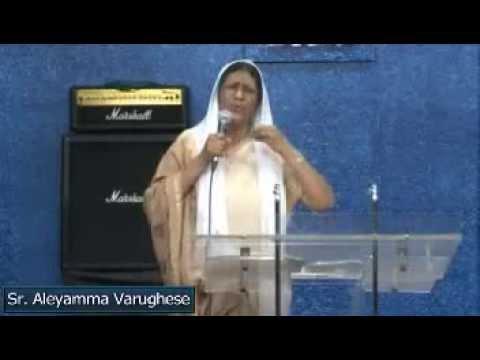 Message on 'Psalms 12: 5' Now will I arise, by Sr Aleyamma Varughese