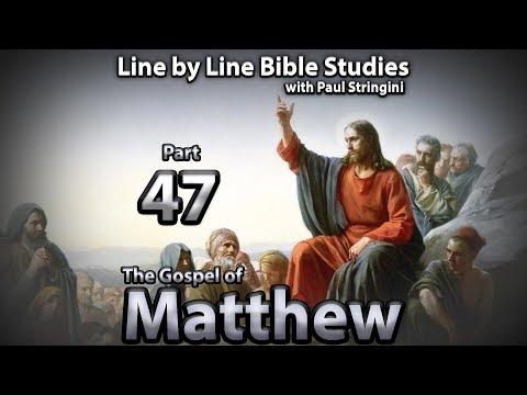 The Gospel of Matthew Explained - Bible Study 47 - Matthew 14:28-15:2