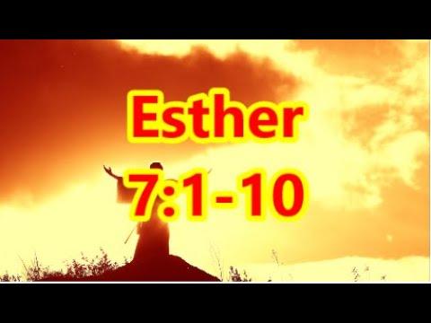 Sunday School Lesson |April 19, 2020| Esther 7:1-10