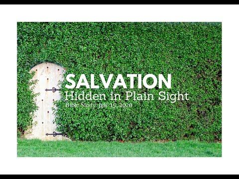 Pastor Johnnie M. White Sr: Bible Study John 8: 42-59 "Salvation Hidden in Plain Sight" (July 15th)