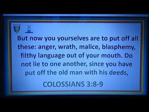 COLOSSIANS 3:8-9