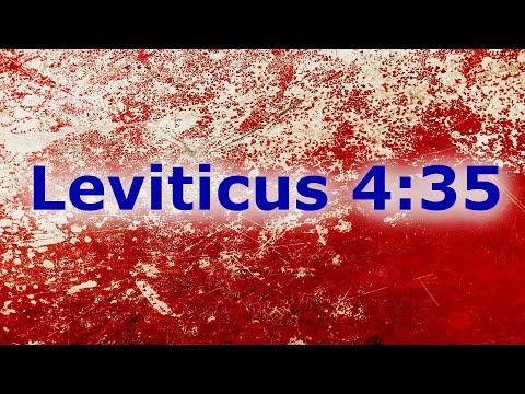 Blood Ritual - Exegeting Leviticus 4:35