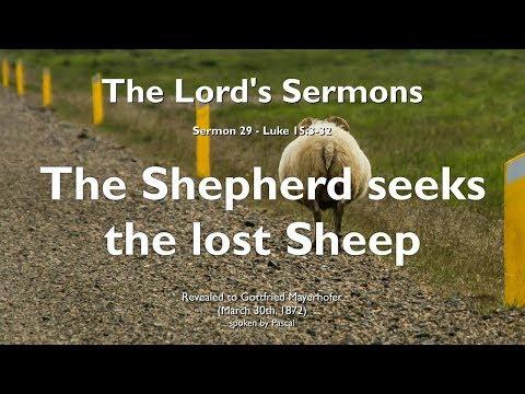 I am your Shepherd &amp; I seek My lost and straying Sheep ❤️ The Lord elucidates Luke 15:3-32