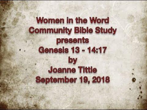 Genesis 13-14:17 Bible Study